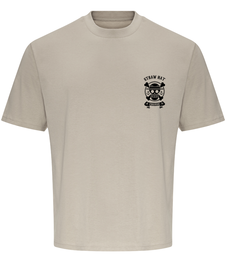 T-SHIRT SURDIMENSIONNÉ À CHAPEAU DE PAILLE